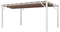 Paragon Pergola Florenz 1116, (1-tlg., Pergola, Sonnensegel), Konstruktion aus