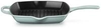 LE CREUSET Grillpfanne Grillpfanne Signature quadratisch sea salt 26cm