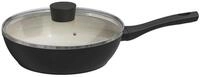 Michelino Bratpfanne Nora New Line Pfanne mit Glasdeckel &oslash;24 cm -