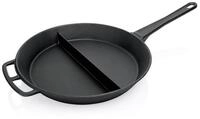 Gastro Spirit Bratpfanne Gusseisen-Riesenpfanne mit Mittelsteg &Oslash; 80 cm