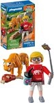 Playmobil&reg; Zoo: Tiger und Besucher (72089), Animals & Friends