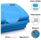 Unipool Poolinnenh&uuml;lle Premium Poolfolie f&uuml;r Ovalpool, 620 cm x 350 cm x, 0,6...