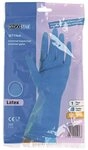 HYGOSTAR Arbeitshandschuh-Set Hygostar 25956 Haushaltshandschuhe Bettina blau...