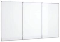 vidaXL Magnettafel Magnetisches Whiteboard Klappbar 180x100x1,7 cm Aluminium
