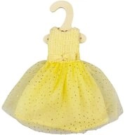 Heless Puppenkleidung Time2Shine Boucl&eacute; Kleid ''Sunshine'' mit T&uuml;llrock f&uuml;r