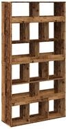 vidaXL B&uuml;cherregal B&uuml;cherregal Altholz-Optik 100x33x187,5 cm Holzwerkstoff,...