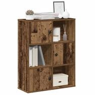 vidaXL B&uuml;cherregal NA B&uuml;cherregal Altholz-Optik 60x24x76,5 cm Spanplatte