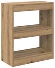 vidaXL B&uuml;cherregal B&uuml;cherregal Artisan-Eiche 60 x 30 x 72 cm Holzwerkstoff,...