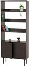 MCW B&uuml;cherregal MCW-N78-B, T&uuml;roberfl&auml;che in skandinavischem Stil mit...