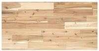 vidaXL Regal Schweberegal 60x40x2 cm Massivholz Unbehandelt, 1-tlg.