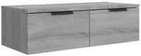 vidaXL Kommode, Wandschrank Grau Sonoma 68x30x20 cm Holzwerkstoff