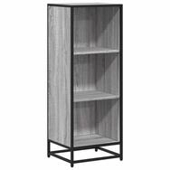 vidaXL B&uuml;cherregal B&uuml;cherregal Grau Sonoma 40x35x107,5 cm Holzwerkstoff,...