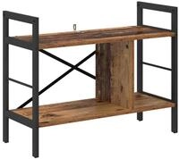 vidaXL B&uuml;cherregal B&uuml;cherregal Altholz 75 x 30 x 58,5 cm Holzwerkstoff, 1-tlg.