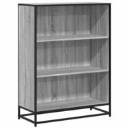 vidaXL B&uuml;cherregal B&uuml;cherregal Grau Sonoma 80,5x35x107,5 cm Holzwerkstoff,...