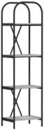 vidaXL B&uuml;cherregal B&uuml;cherregal Graues Sonoma 40 x 30 x 146 cm Holzwerkstoff, 1-tlg.