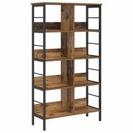 vidaXL B&uuml;cherregal B&uuml;cherregal Altholz 82 x 32 x 144,5 cm Holzwerkstoff, 1-tlg.