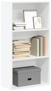 vidaXL Regal NA B&uuml;cherregal Wei&szlig; 60x30x114 cm Spanplatte
