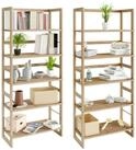 Casaria Standregal &Ouml;land, Badregal Holz 5 B&ouml;den Kellerregal Holzregal Bad