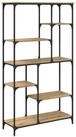 vidaXL B&uuml;cherregal B&uuml;cherregal Artisan-Eiche 99 x 35,5 x 176 cm Holzwerkstoff,