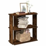 vidaXL B&uuml;cherregal, B&uuml;cherregal 3 B&ouml;den R&auml;uchereiche 60x30x60 cm...