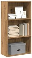 vidaXL B&uuml;cherregal, B&uuml;cherregal Artisan-Eiche 60x30x114 cm Holzwerkstoff