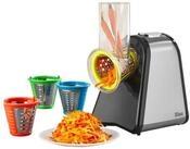Zilan Zerkleinerer ZLN-0498, 200 W, 4 verschiedene Aufs&auml;tze, Raspeltrommel aus