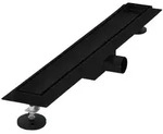 LuxeBath Duschrinne Edelstahl Doppelseitige Bodenablauf 2in1, Komplettset