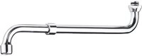 CORNAT Auslaufventil Cornat Rohrauslauf S-Form 27 - 44 cm verchromt