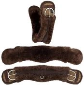 Equinate Sattelgurte Western Mondgurt anatomisch Lammfell, anatomisch geformt