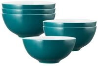 Seltmann Weiden Schale Life Fashion Sch&uuml;sseln &oslash; 21 cm 6er Set, Porzellan, (6x