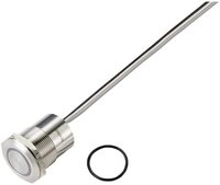 TRU COMPONENTS Schalter Touch-Taster Edelstahl 19 mm nicht/ beleuchtet...