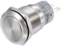 TRU COMPONENTS Schalter Druckschalter LAS1-AGQ-11 1272981, Bet&auml;tiger flach