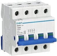 CHINT Verteilerbox Chint 398047 Hauptschalter, 4POL 63A Hauptschalter Blau,...