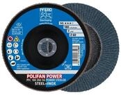 Pferd Schleifscheibe PFERD TOOLS POLIFAN POWER F&auml;cherscheibe PFC 180x22,23 mm