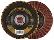 Rhodius Schleifscheibe RHODIUS TOPline VSK F Vliesf&auml;cherschleifscheibe 115 x...