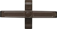 ABUS Fensterzusatzschloss Fenster-Zusatzsicherung 2420 gl.-AL0125, massiver