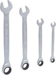KS Tools Maulschl&uuml;ssel GEARplus Ratschenringmaulschl&uuml;ssel-Satz, 4-tlg 10-19mm