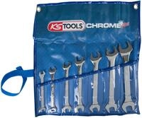 KS Tools Maulschl&uuml;ssel CHROMEplus Doppel-Maulschl&uuml;ssel-Satz, 7-tlg (518.0747)