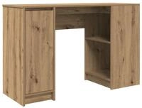 vidaXL Schreibtisch Schreibtisch Artisan-Eiche 120x42x76 cm Holzwerkstoff