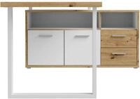 FORTE Schreibtisch Keflav, Breite 124,2 cm