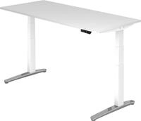 HAMMERBACHER Schreibtisch Sitz-Steh-Schreibtisch elektrisch 180x80cm...