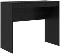 vidaXL Schreibtisch Schreibtisch Schwarz Eichen-Optik 90 x 40 x 76 cm (1-St)
