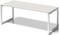 Bisley Schreibtisch Schreibtisch Cito BxTxH 200x80x74cm grauwei&szlig; Gestell