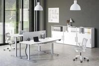 KERKMANN Schreibtisch Sitz-/Stehtisch Move 3 Premium BxTxH 200x100x72-121cm...