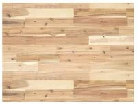 vidaXL Schreibtischplatte, Schreibtischplatte Unbehandelt 80x60x4 cm Massivholz