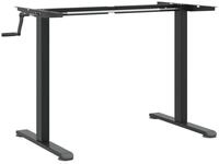 vidaXL Schreibtisch Gestell f&uuml;r Sitz-Steh-Schreibtische (94-135)x60x(70-114) cm