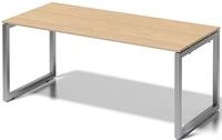Bisley Schreibtisch Schreibtisch Cito BxTxH 180x80x74cm ahorn Gestell silber