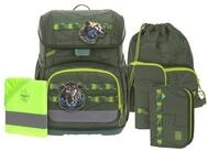 L&Auml;SSIG Schulranzen School Set Light Unique - Schulranzen Set 6tlg. 960g (jungle