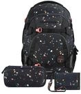 coocazoo Schulranzen Schulrucksack-Set MATE, M&auml;ppchen Geldb&ouml;rse (3-tlg)
