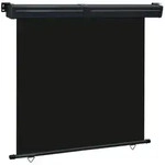 furnicato Markise Seitenmarkise Schwarz 165 x 250 cm mit UV-best&auml;ndigem...